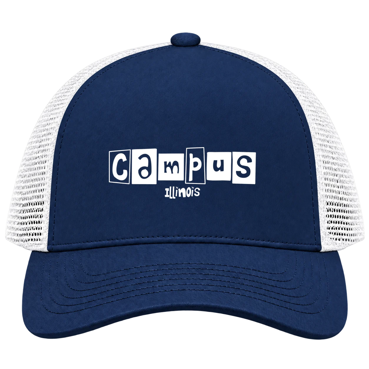 Campus, Illinois Hometown Trucker Cap
