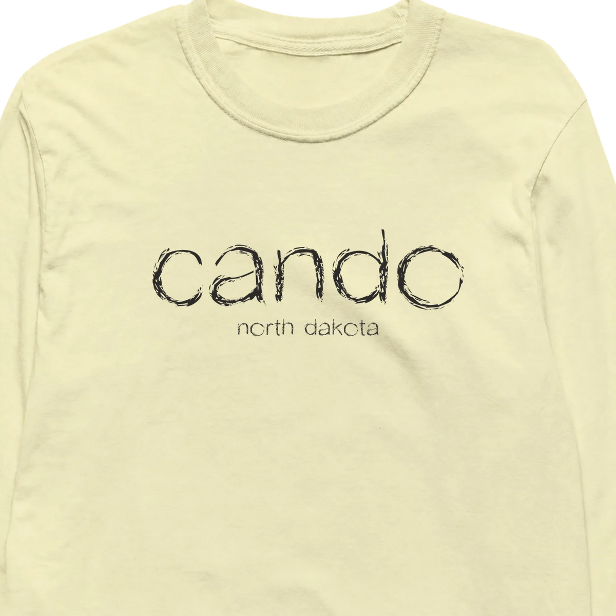 Cando, North Dakota Hometown Long-Sleeve