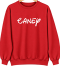 Caney, Kansas Hometown Crewneck — Red