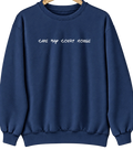 Cape May Court House, New Jersey Hometown Crewneck — Navy