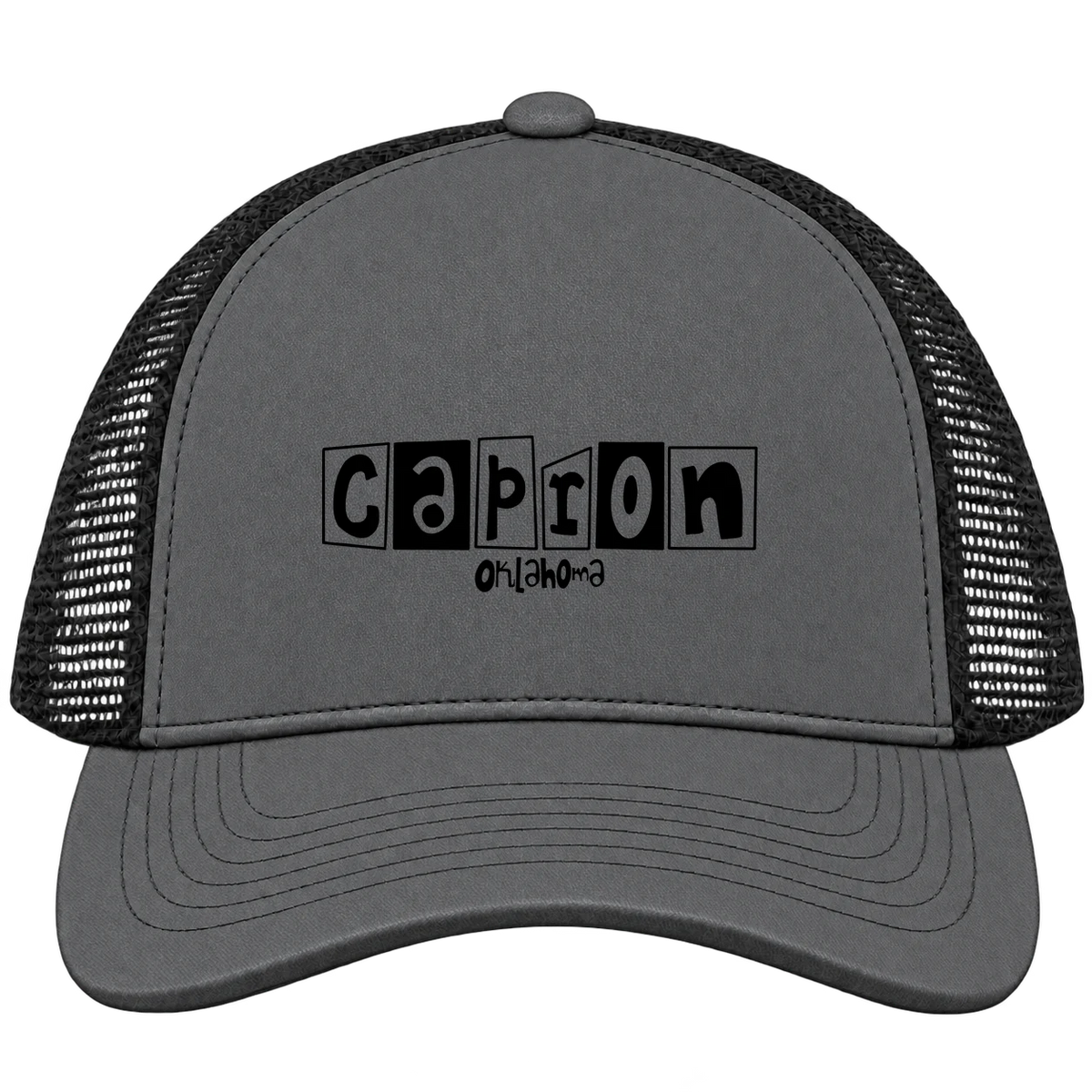 Capron, Oklahoma Hometown Trucker Cap