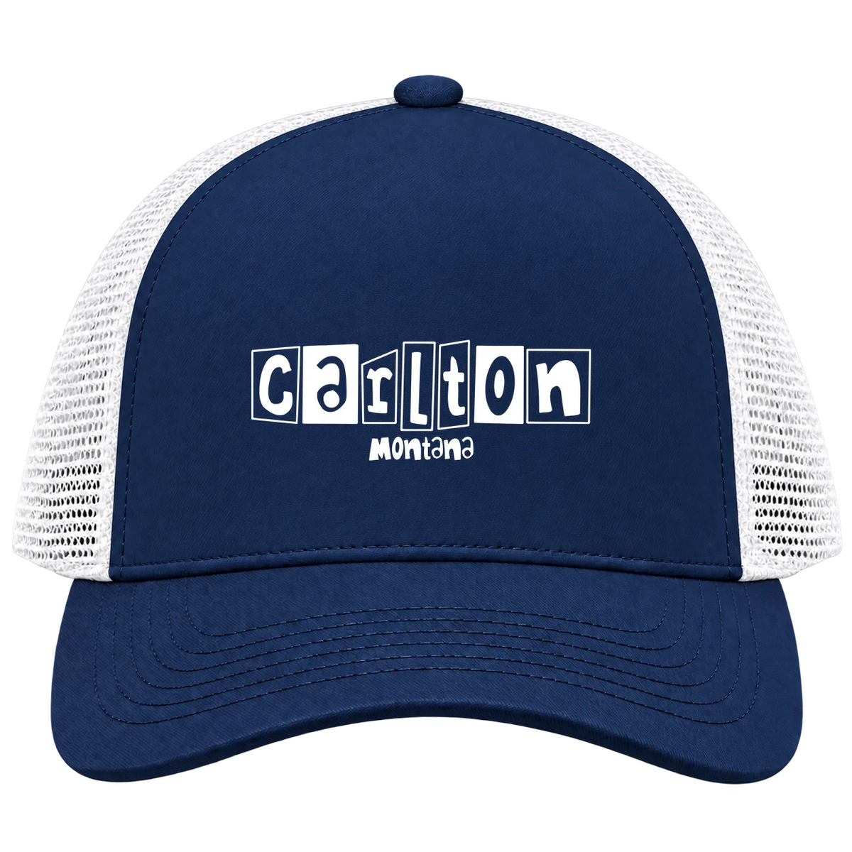 Carlton, Montana Hometown Trucker Cap