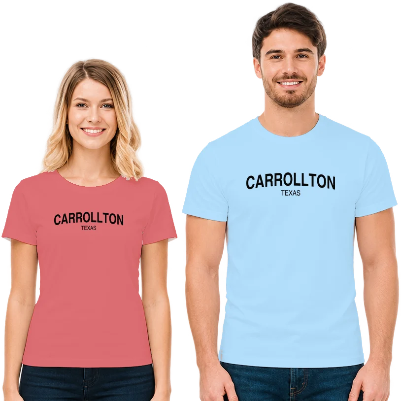 Carrollton, Texas Hometown T-Shirt