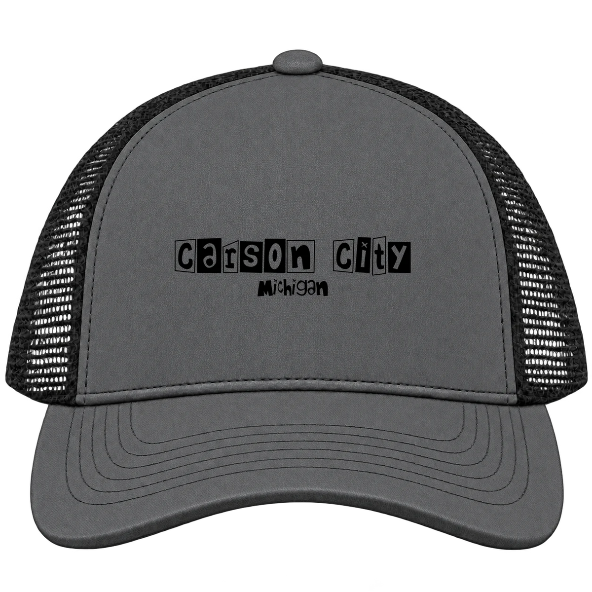 Carson City, Michigan Hometown Trucker Cap