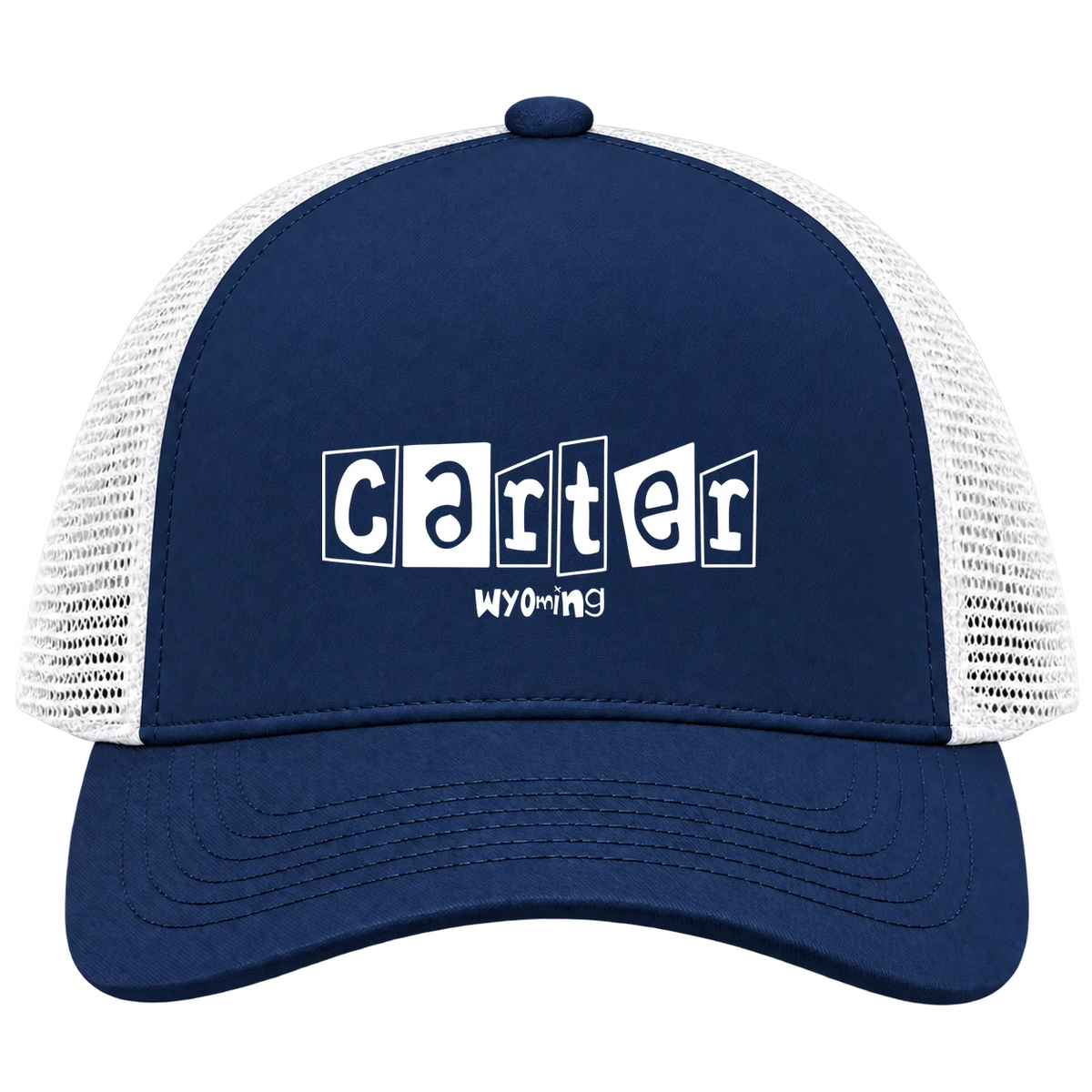 Carter, Wyoming Hometown Trucker Cap
