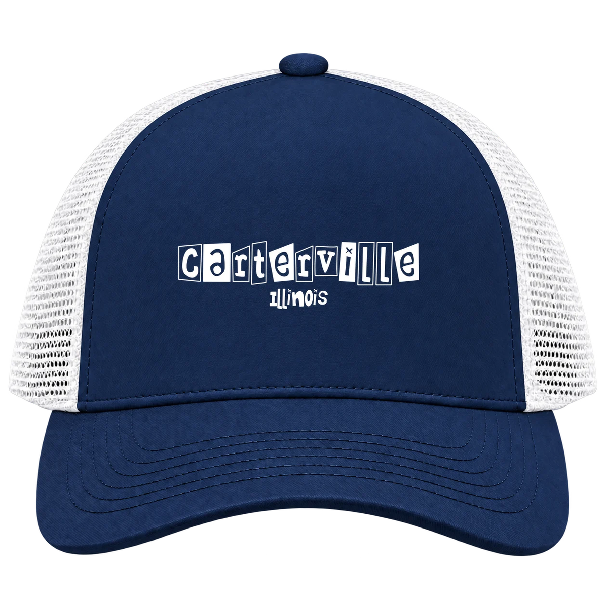 Carterville, Illinois Hometown Trucker Cap