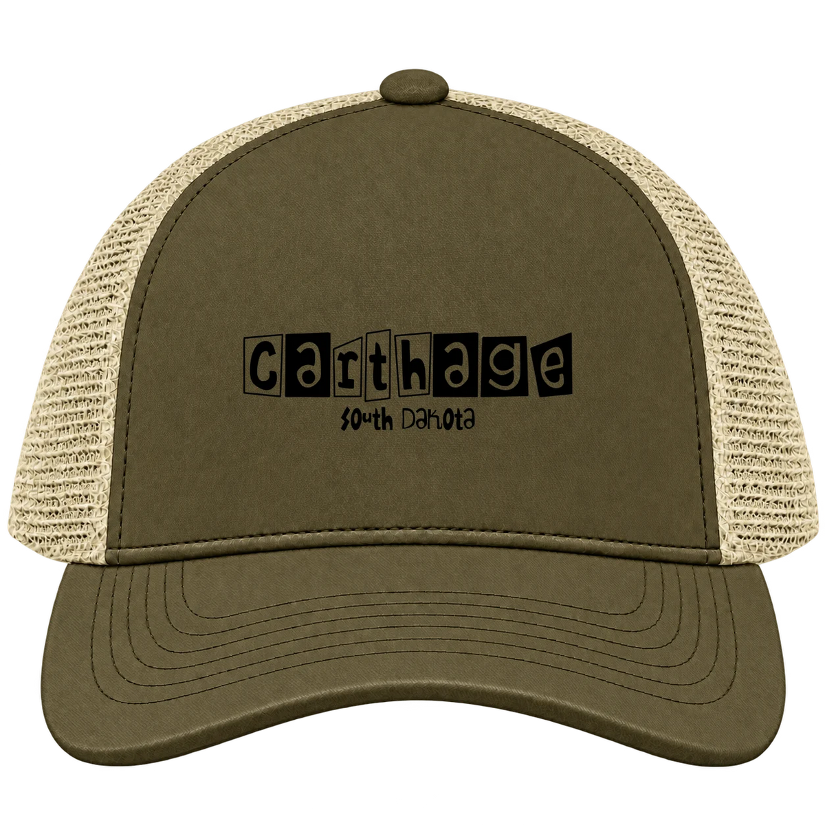 Carthage, South Dakota Hometown Trucker Cap