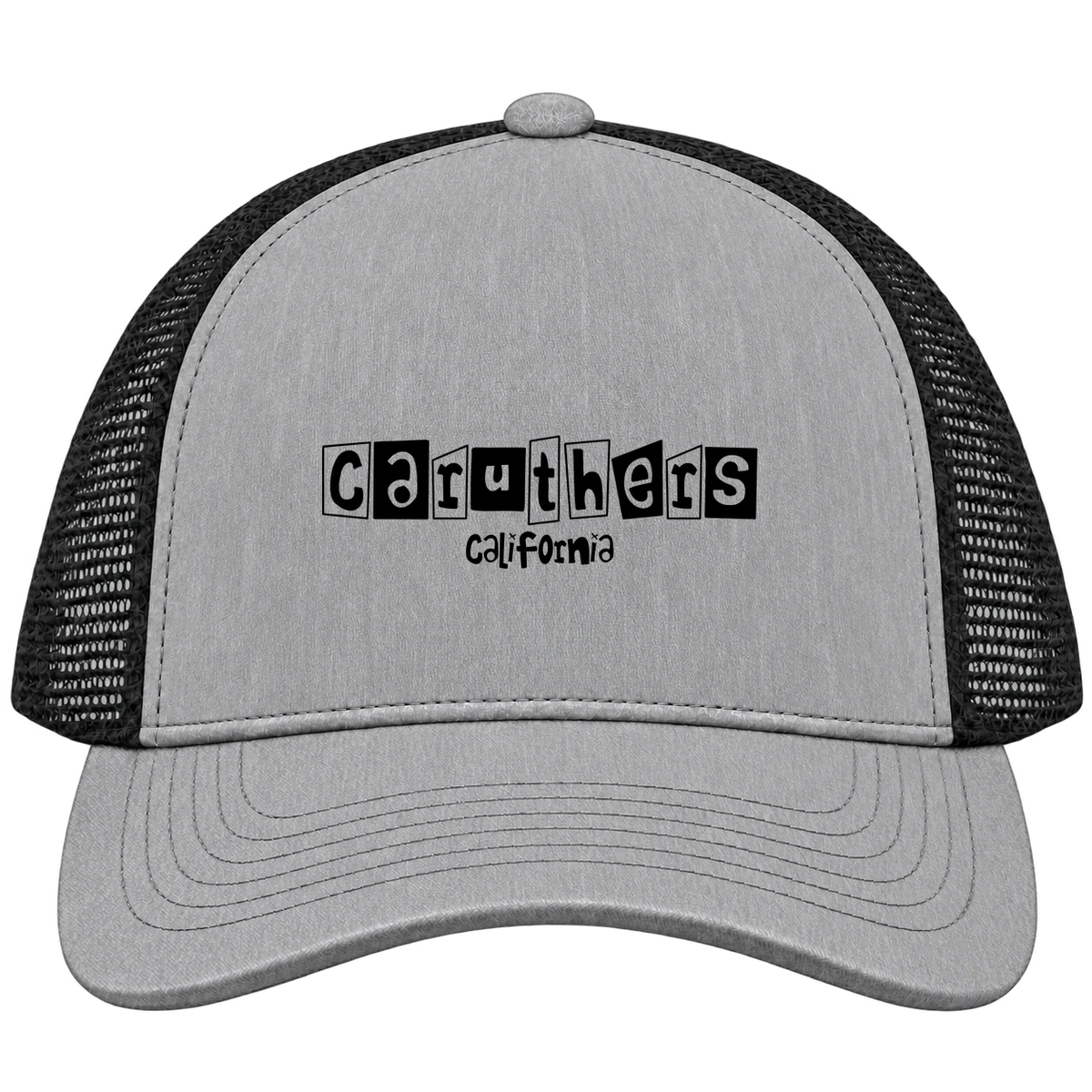 Caruthers, California Hometown Trucker Cap