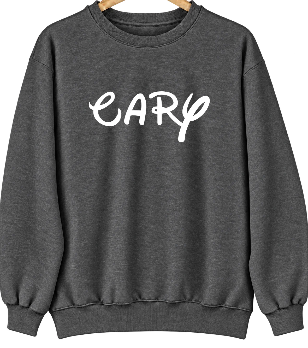 Cary, Mississippi Hometown Crewneck — Dark Heather