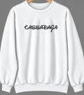 Cassadaga, New York Hometown Crewneck — White