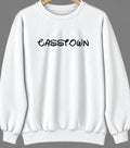 Casstown, Ohio Hometown Crewneck — White