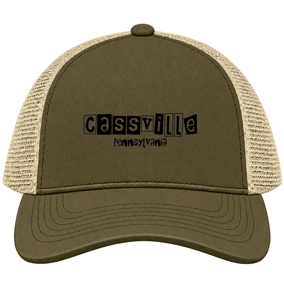 Cassville, Pennsylvania Hometown Trucker Cap