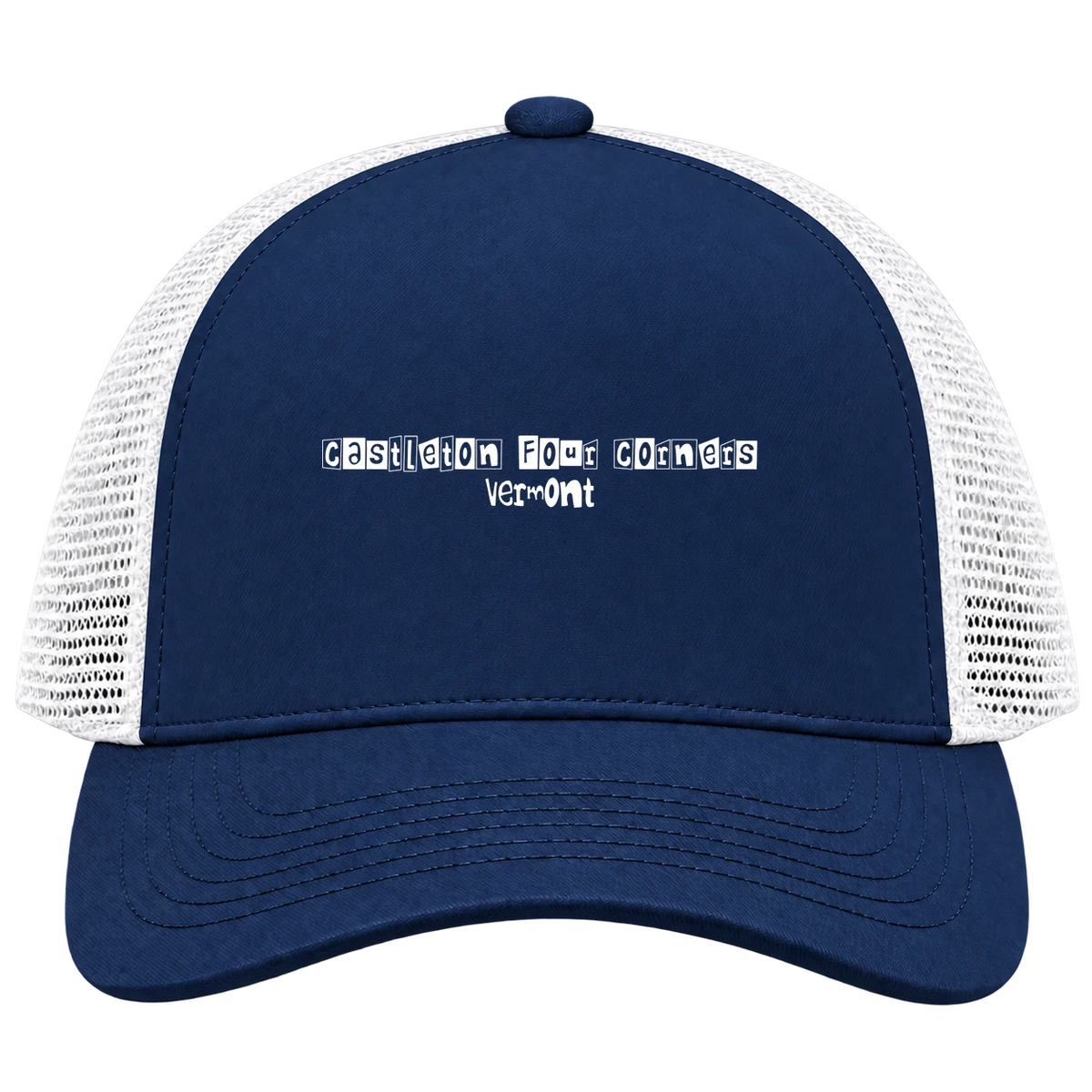 Castleton Four Corners, Vermont Hometown Trucker Cap