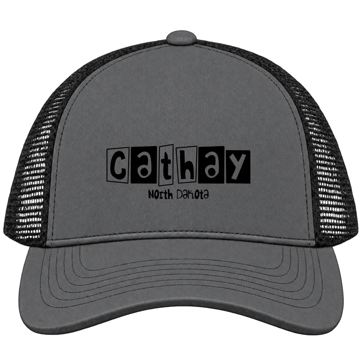 Cathay, North Dakota Hometown Trucker Cap