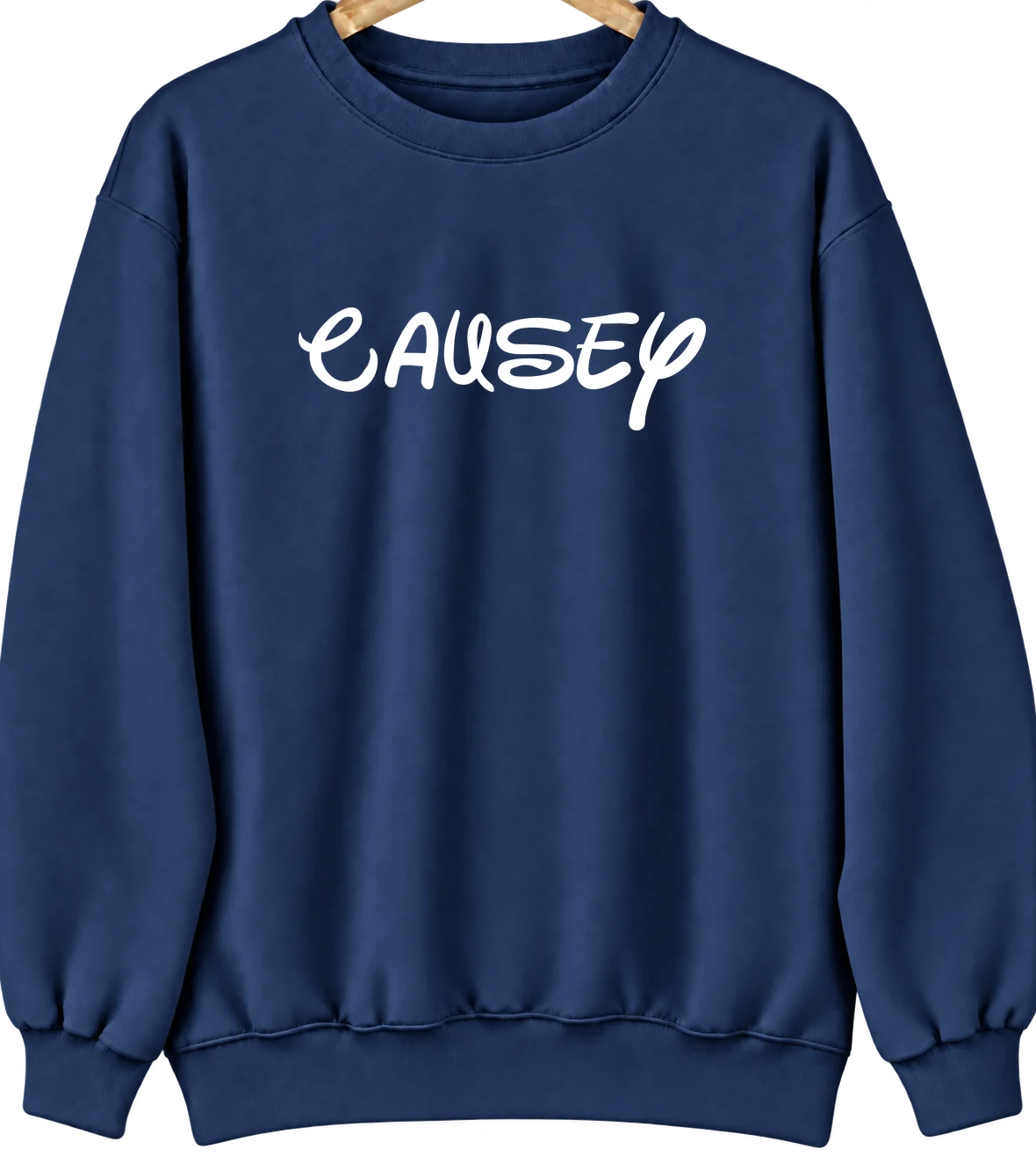Causey, New Mexico Hometown Crewneck — Navy