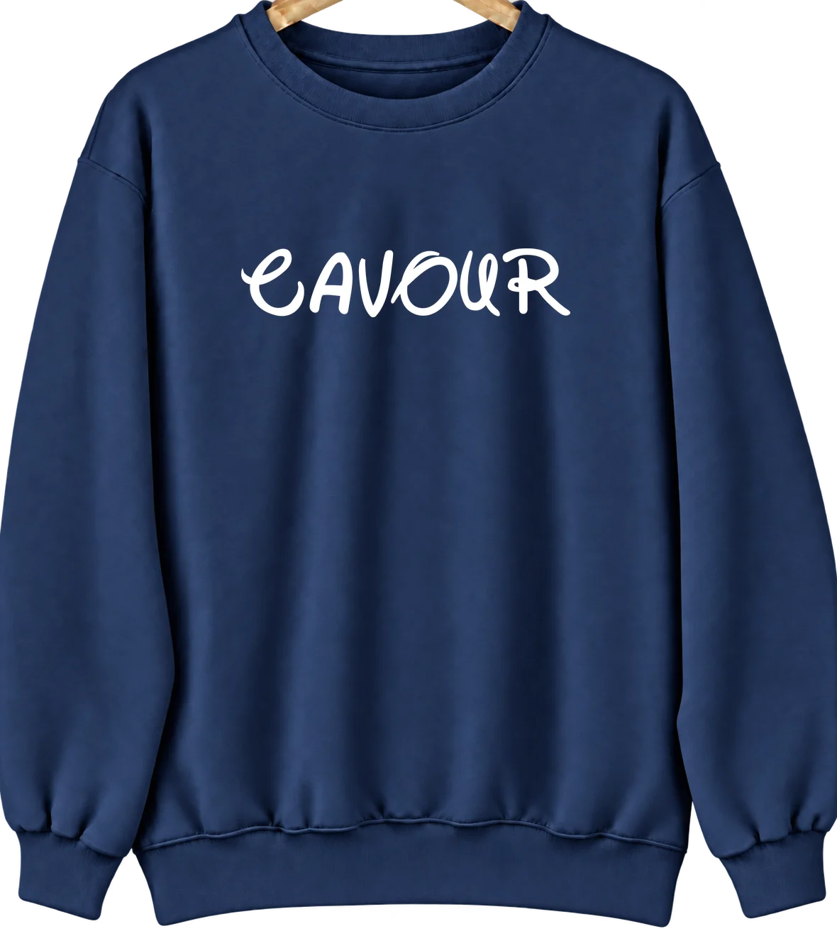 Cavour, South Dakota Hometown Crewneck — Navy