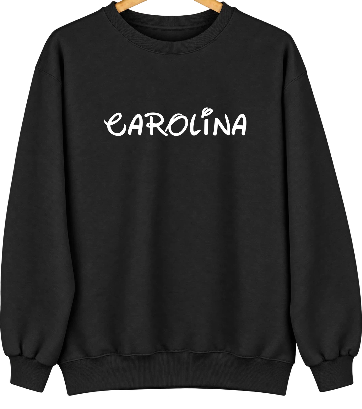 Carolina, Puerto Rico Hometown Crewneck — Black