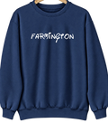 Farmington, New Mexico Hometown Crewneck — Navy