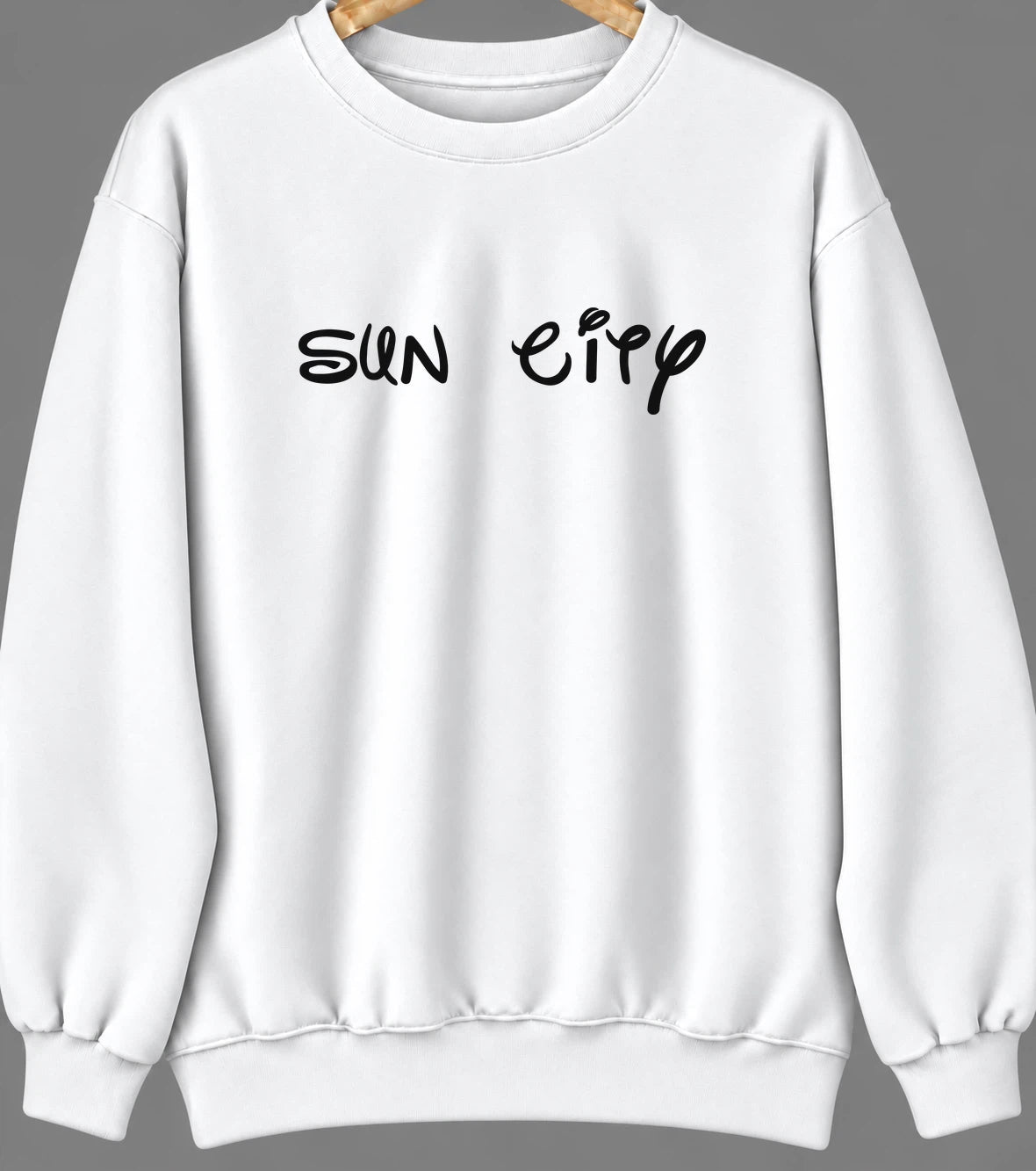 Sun City, Arizona Hometown Crewneck — White