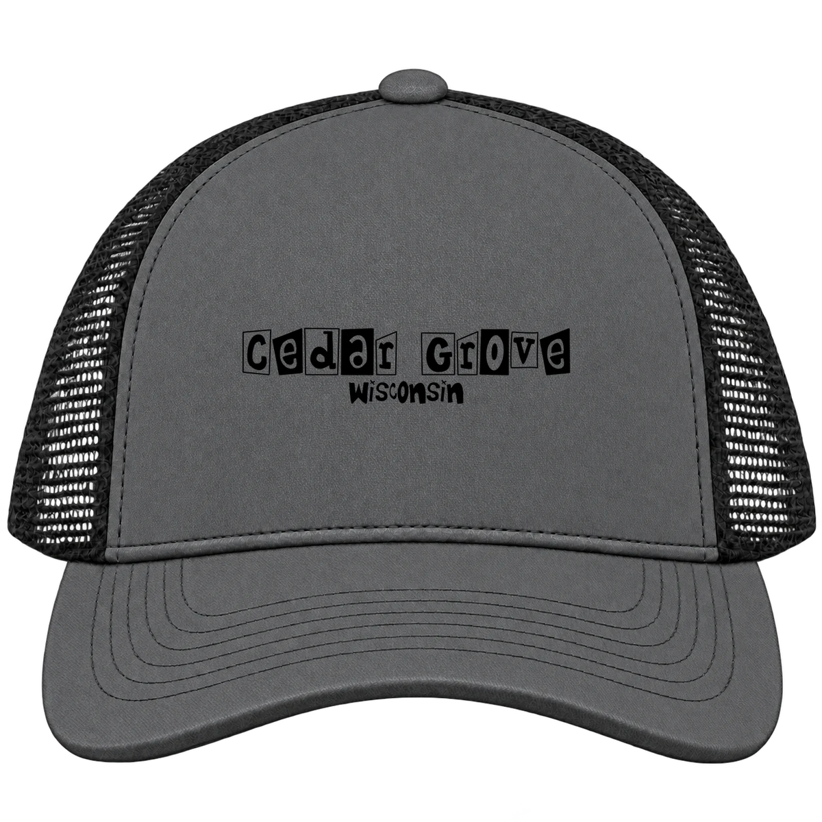 Cedar Grove, Wisconsin Hometown Trucker Cap