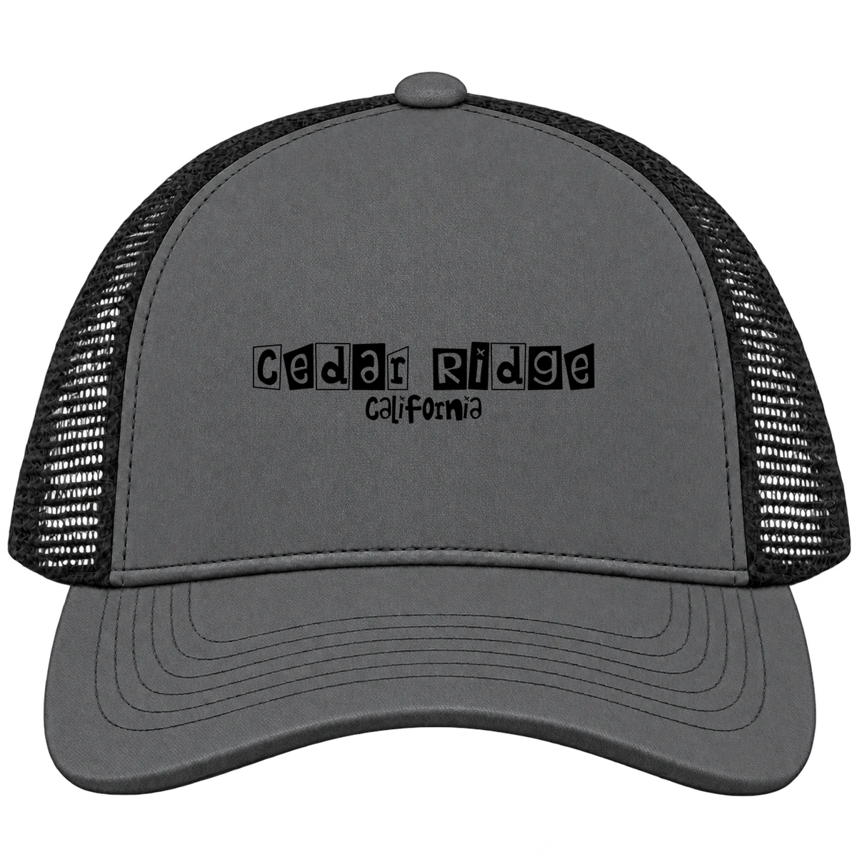 Cedar Ridge, California Hometown Trucker Cap