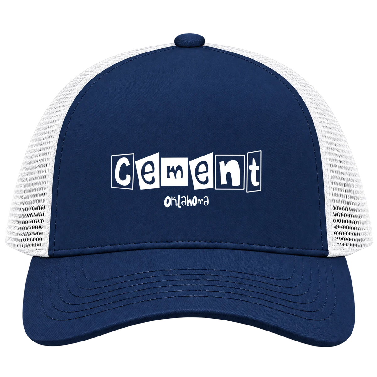 Cement, Oklahoma Hometown Trucker Cap