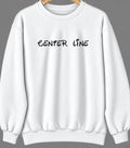 Center Line, Michigan Hometown Crewneck — White