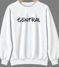 Central, Alaska Hometown Crewneck — White
