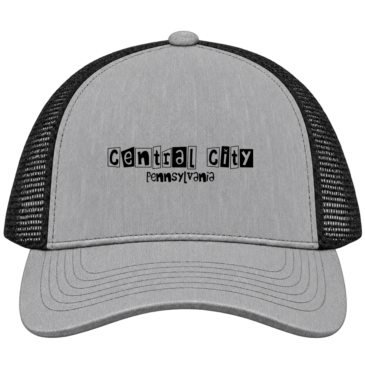 Central City, Pennsylvania Hometown Trucker Cap