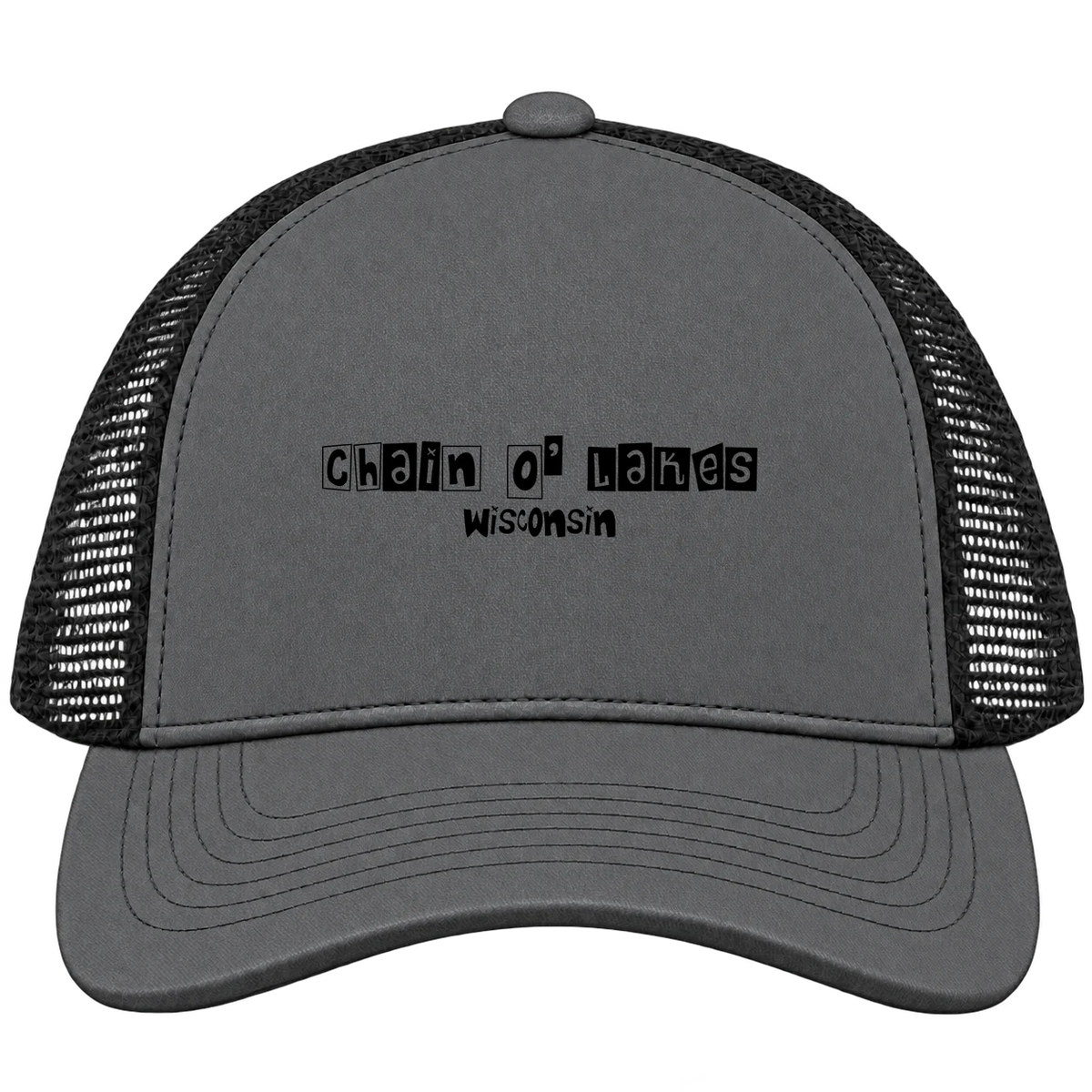 Chain O' Lakes, Wisconsin Hometown Trucker Cap