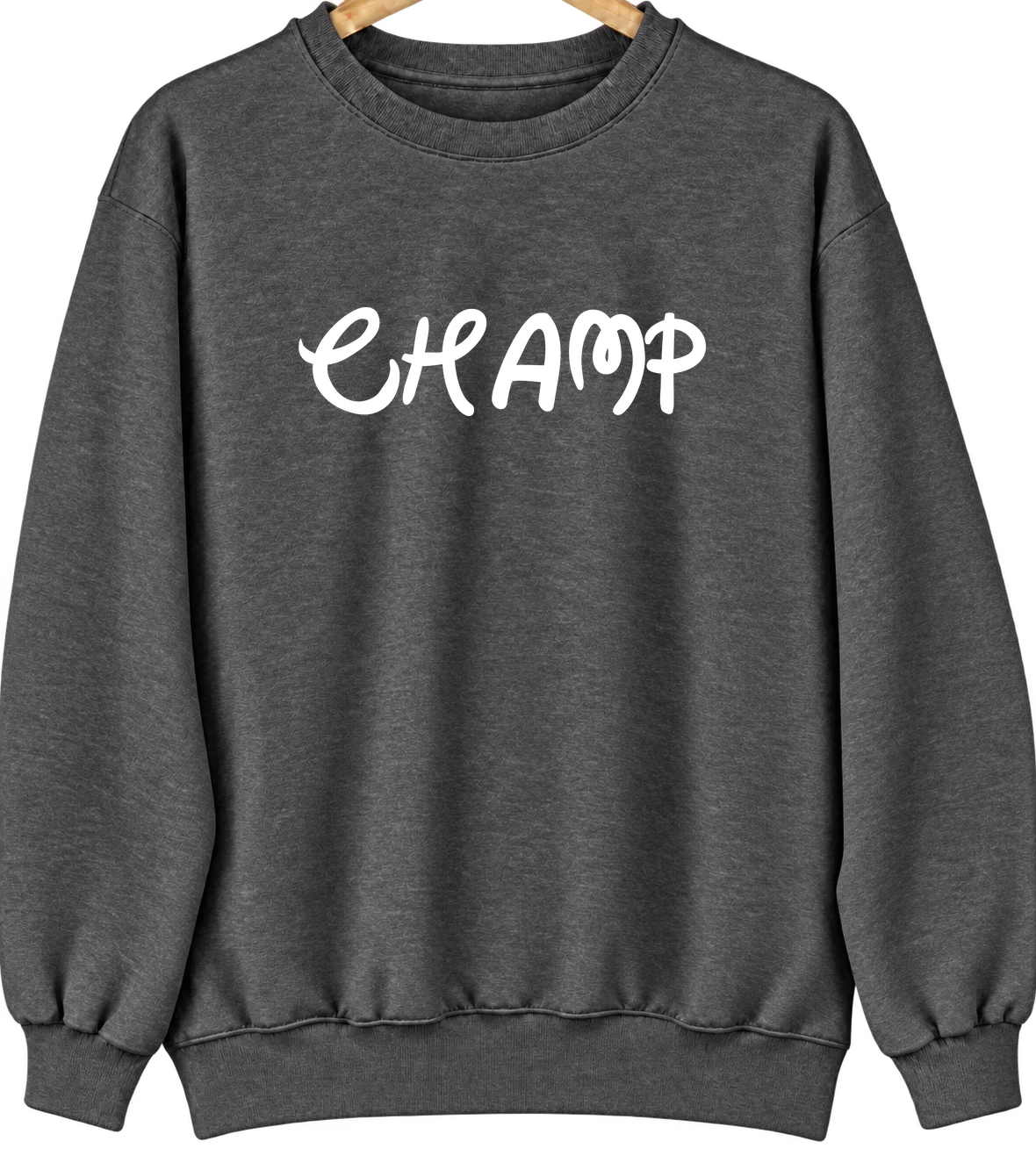 Champ, Missouri Hometown Crewneck — Dark Heather