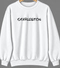 Charleston, Utah Hometown Crewneck — White