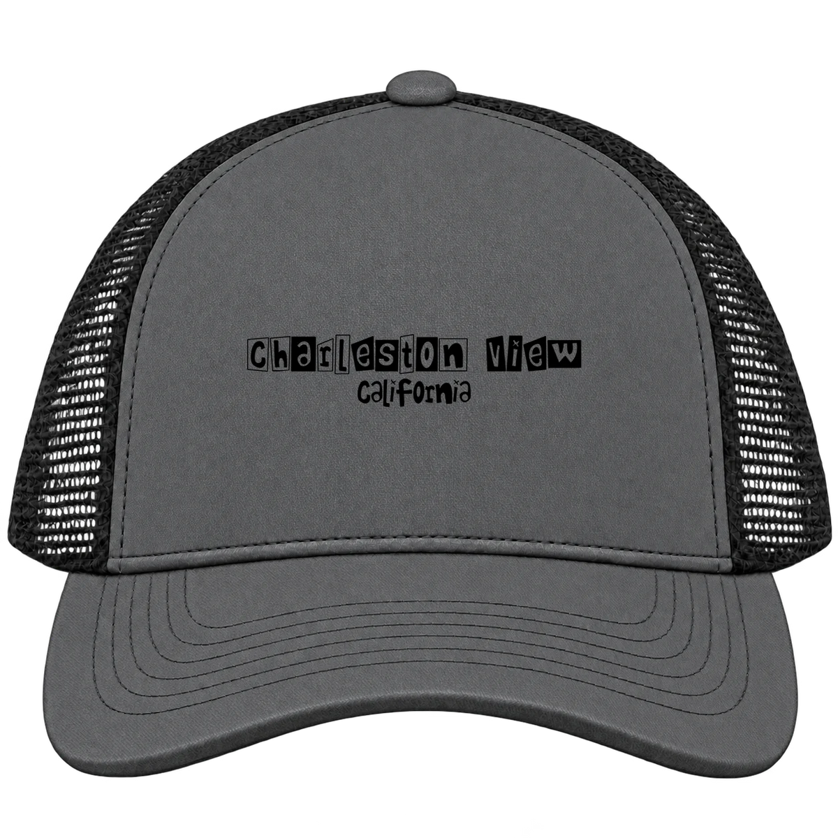 Charleston View, California Hometown Trucker Cap