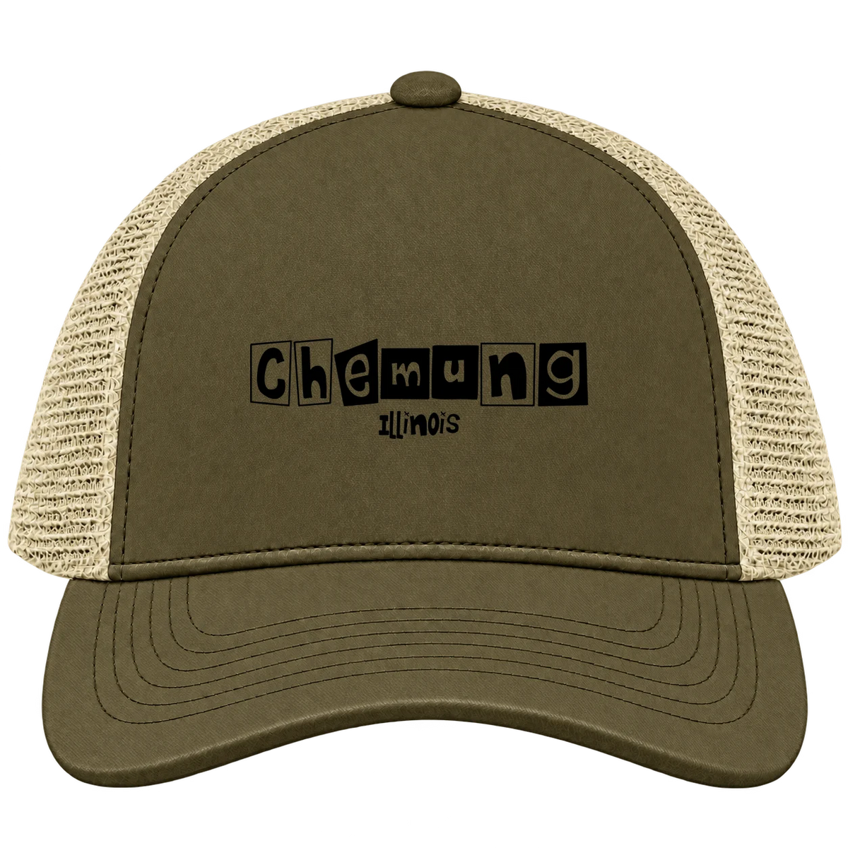 Chemung, Illinois Hometown Trucker Cap