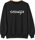 Chenega, Alaska Hometown Crewneck — Black
