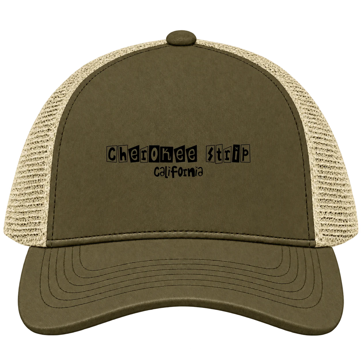 Cherokee Strip, California Hometown Trucker Cap