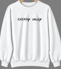 Cherry Valley, New York Hometown Crewneck — White