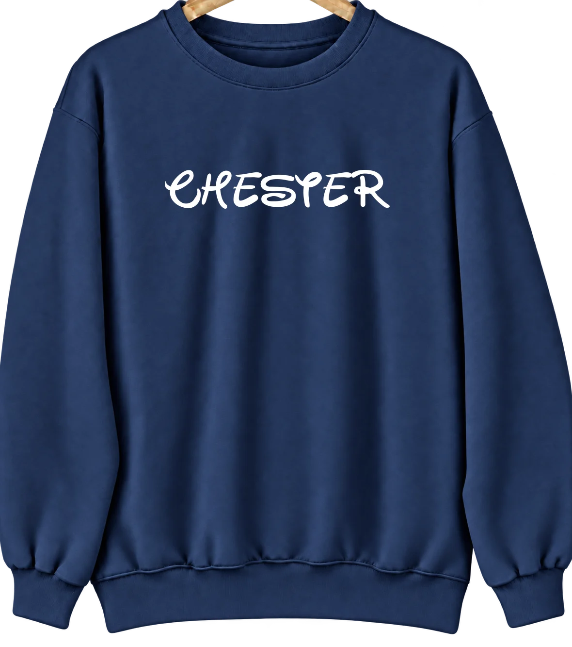 Chester, Virginia Hometown Crewneck — Navy