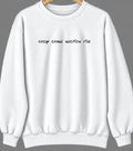 Chevy Chase Section Five, Maryland Hometown Crewneck — White