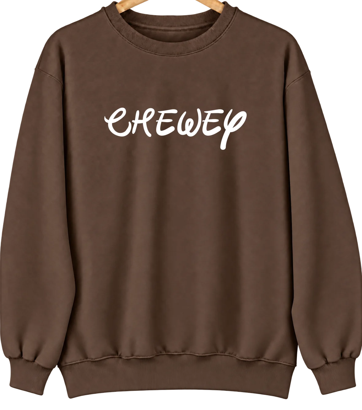 Chewey, Oklahoma Hometown Crewneck — Brown