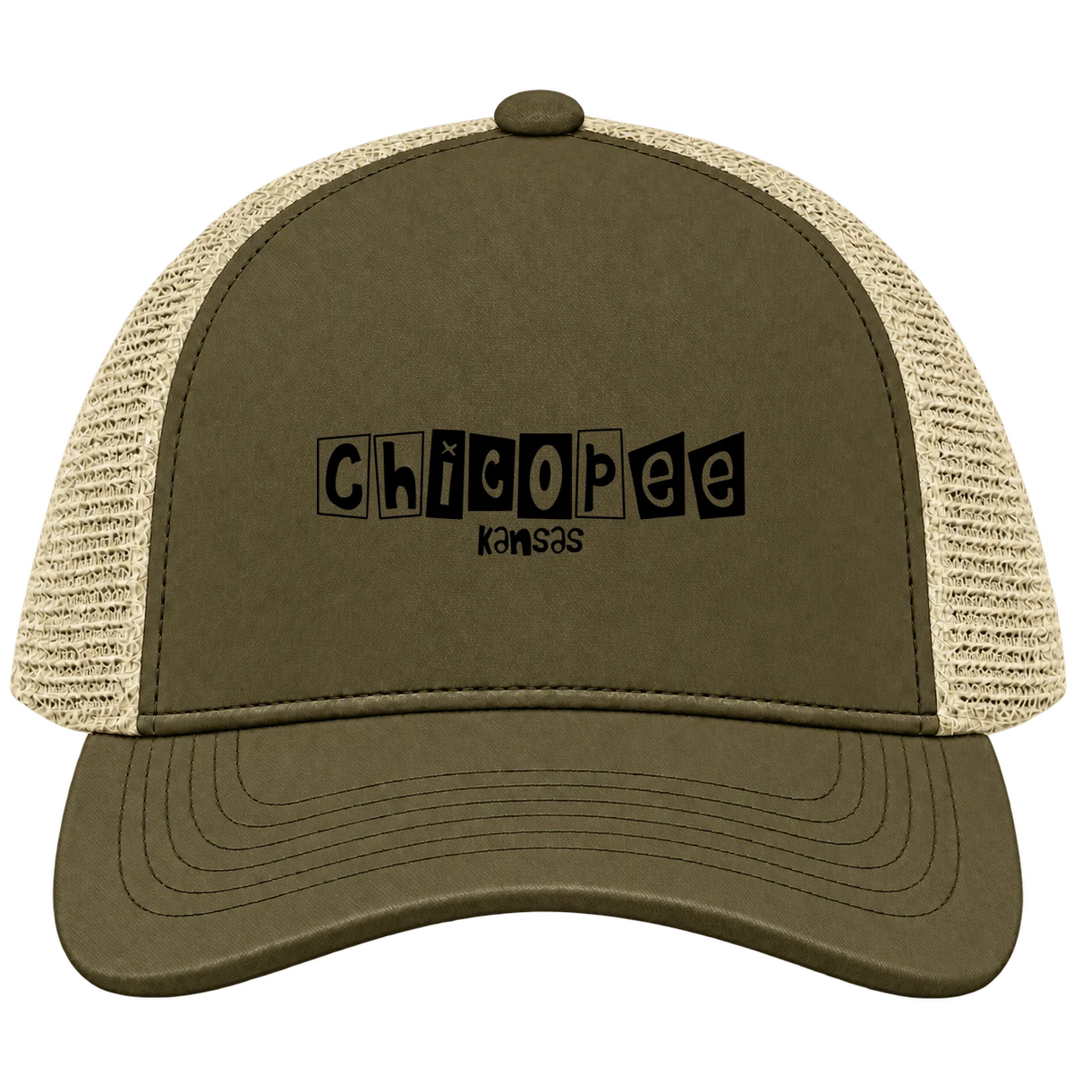 Chicopee, Kansas Hometown Trucker Cap