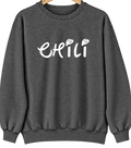 Chili, Indiana Hometown Crewneck — Dark Heather
