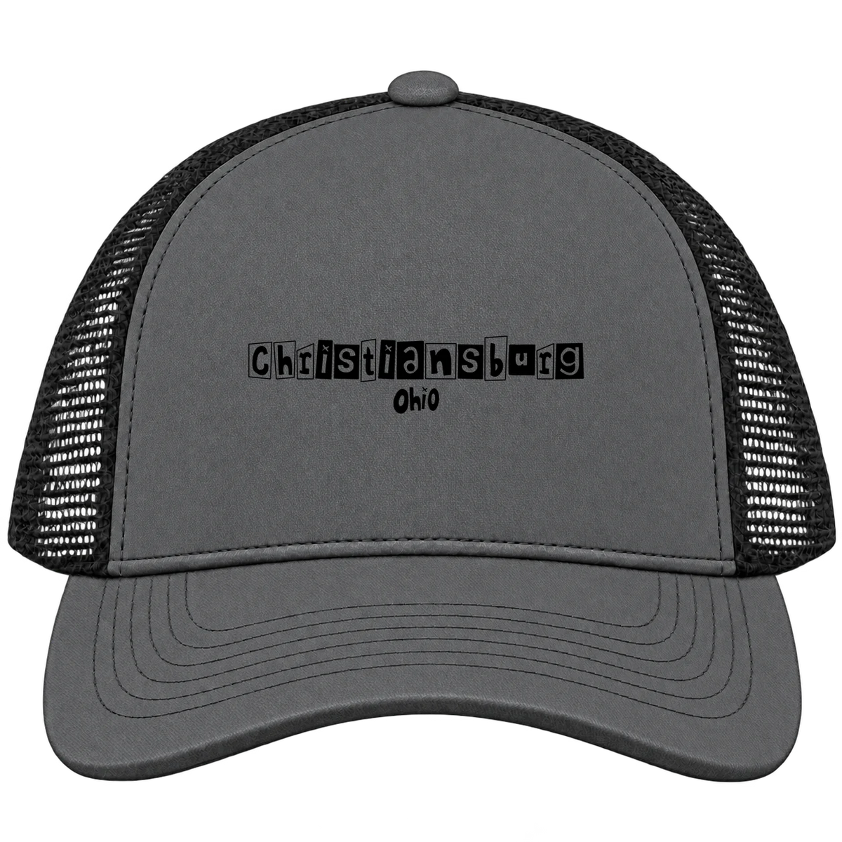 Christiansburg, Ohio Hometown Trucker Cap