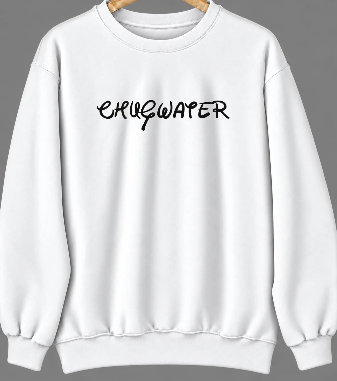 Chugwater, Wyoming Hometown Crewneck — White