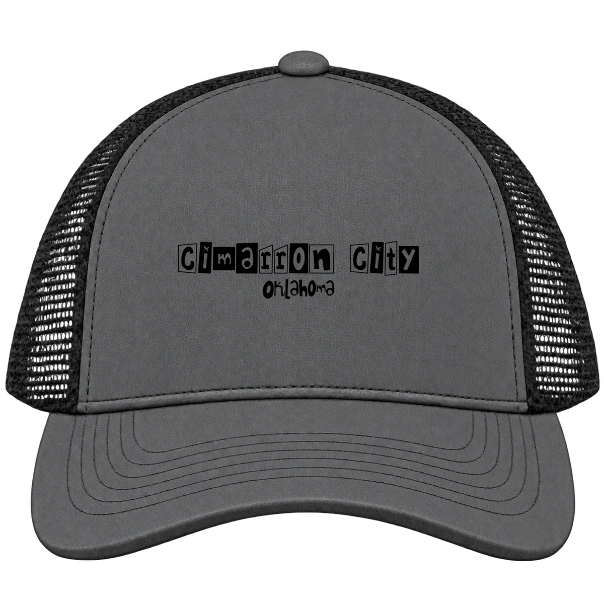 Cimarron City, Oklahoma Hometown Trucker Cap