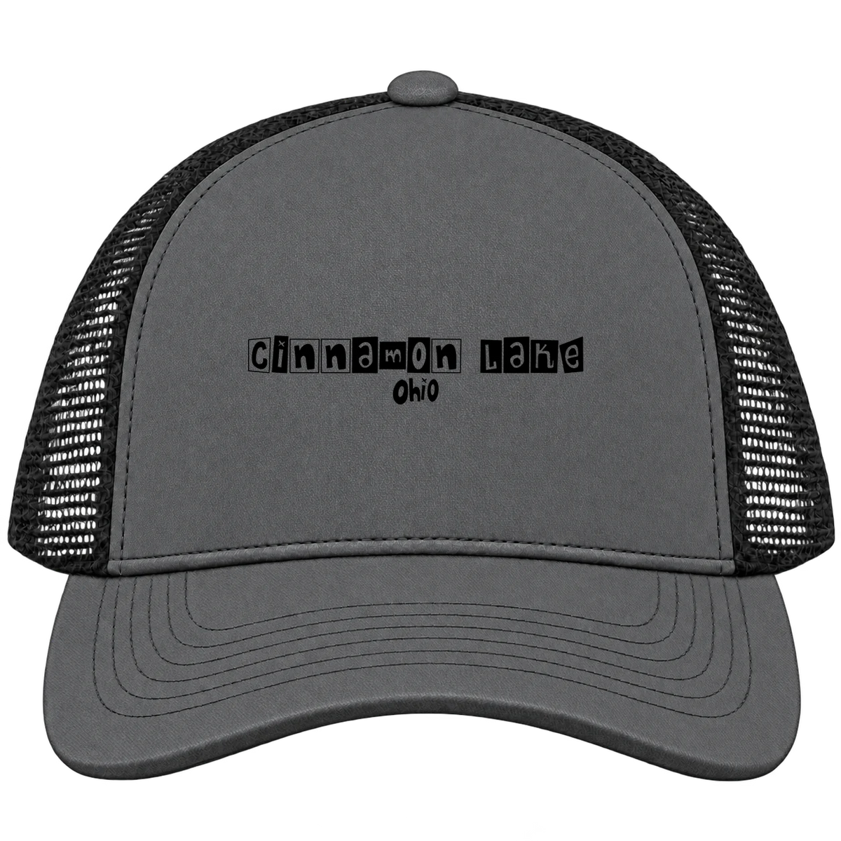 Cinnamon Lake, Ohio Hometown Trucker Cap