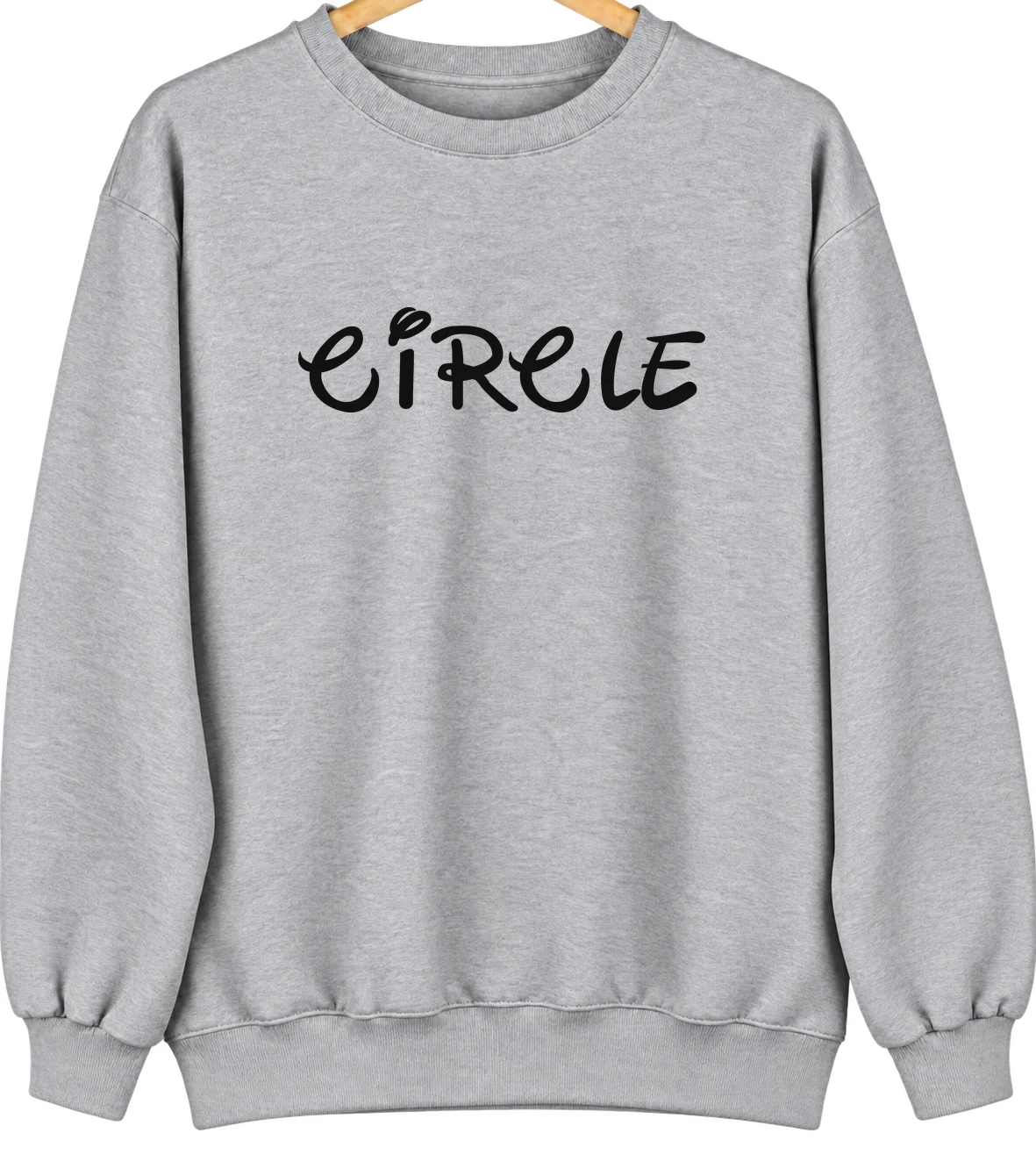Circle, Montana Hometown Crewneck — Sport Grey