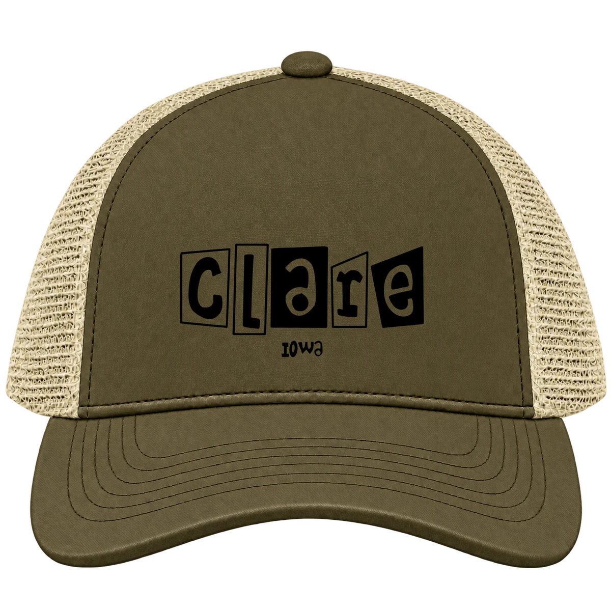 Clare, Iowa Hometown Trucker Cap