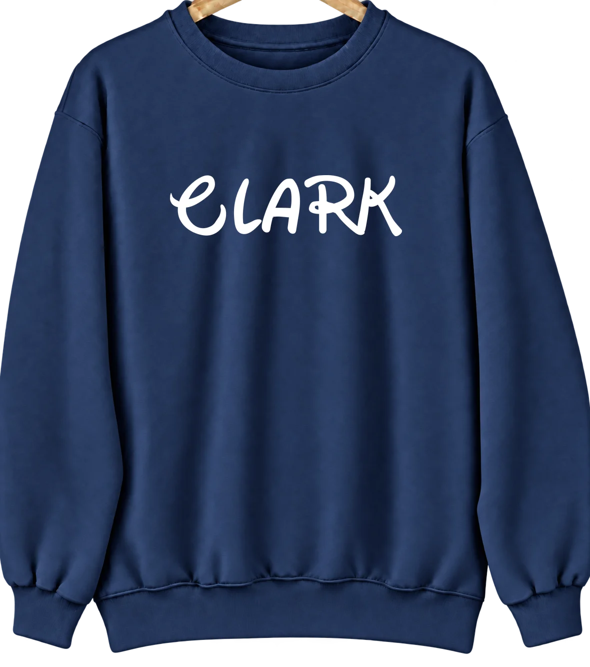 Clark, Missouri Hometown Crewneck — Navy