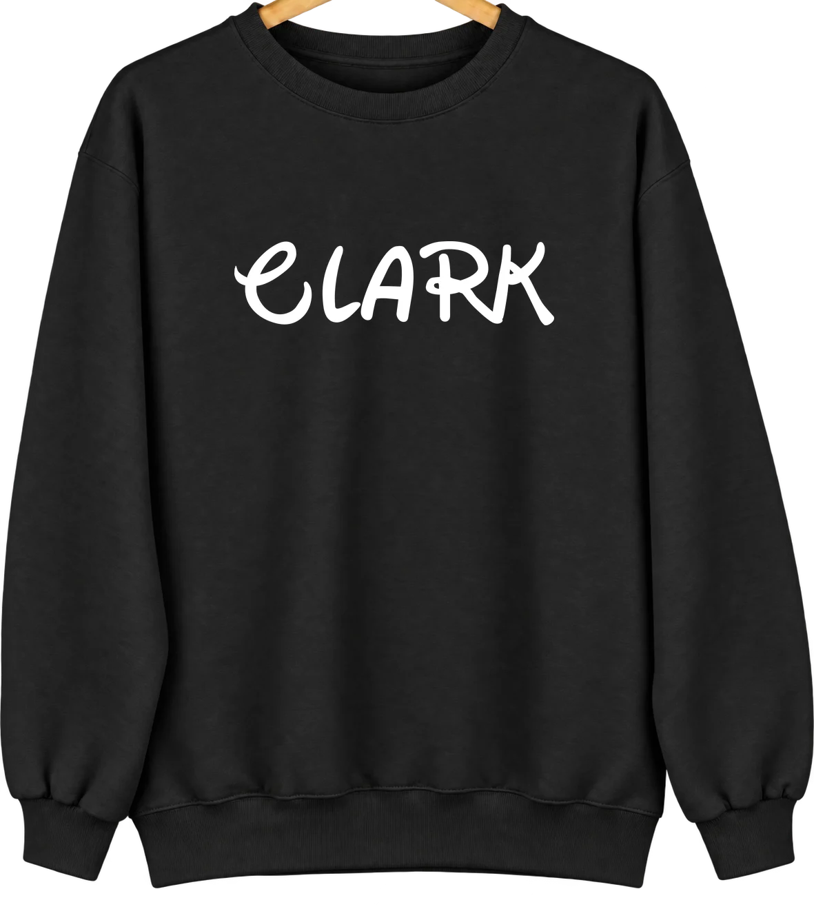 Clark, Pennsylvania Hometown Crewneck — Black